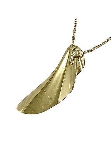 Tiffany & Co. Tiffany &amp; Co. Ladies'/Men's High Tide Pendant Necklace Charm 18K Gold Aftermarket Metal Chain (view 2)