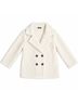 Prettygarden 100% Polyester White Ivory Coat Size M - photo 4