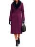 Harve Benard 100% Wool 100% Polyester Purple Coat Size 6 - photo 1