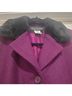 Harve Benard 100% Wool 100% Polyester Purple Coat Size 6 - photo 10