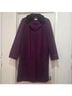 Harve Benard 100% Wool 100% Polyester Purple Coat Size 6 - photo 4