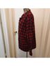 L.L.Bean Checkered-gingham Red Black Button-Down Shirt Size 3X - photo 4