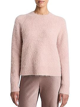 Vince. Brushed Alpaca-Blend Crew Neck Sweater Wool Sweater (view 1)