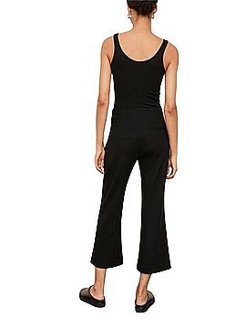 Vince. Cozy Easy Cropped Flare Pant Wool Pants (view 2)