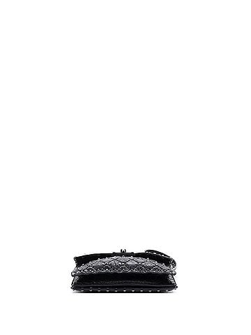 Valentino Garavani Rockstud Spike Flap Shoulder Bag Quilted Leather Small (view 2)