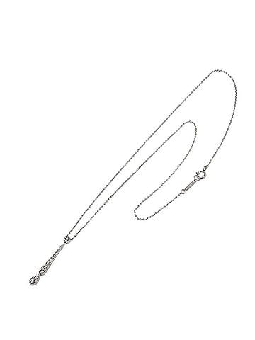 Tiffany & Co. Tiffany &amp; Co. Jazz Drop Diamond Necklace, 38cm, Platinum (Pt) (view 2)