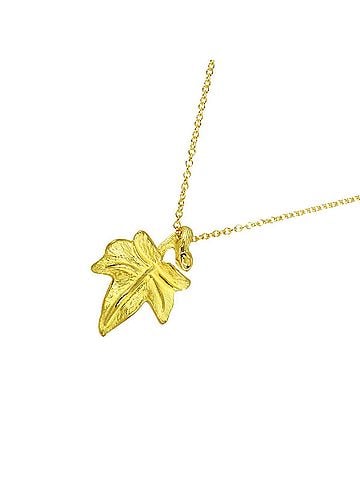 Tiffany & Co. Tiffany &amp; Co. Leaf Necklace, 40cm, 18K Yellow Gold (750) (view 1)