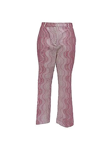 Missoni Missoni Zigzag Trousers in Pink Viscose (view 1)