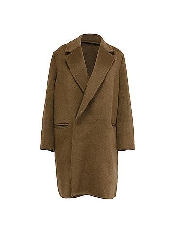 Bottega Veneta Bottega Veneta Coat in Brown Wool (view 1)