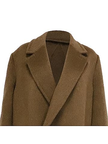 Bottega Veneta Bottega Veneta Coat in Brown Wool (view 2)