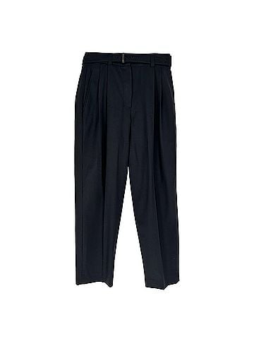 Brunello Cucinelli Brunello Cucinelli Trousers in Black Wool (view 1)