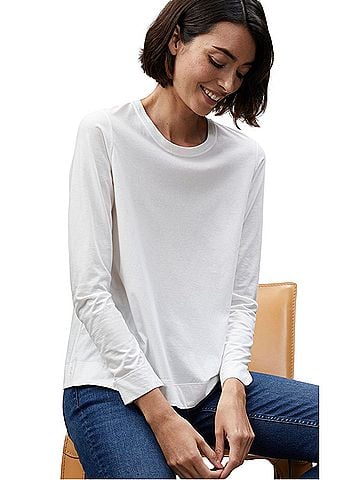 Lafayette 148 New York Long Sleeve Top (view 1)