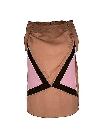 MARNI Marni Colorblock Sleeveless Top in Multicolor Silk (view 1)
