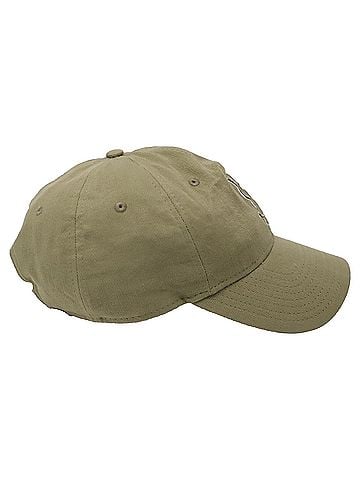 Saint Laurent Saint Laurent x New Era Cassandre Cap in Khaki Cotton (view 2)