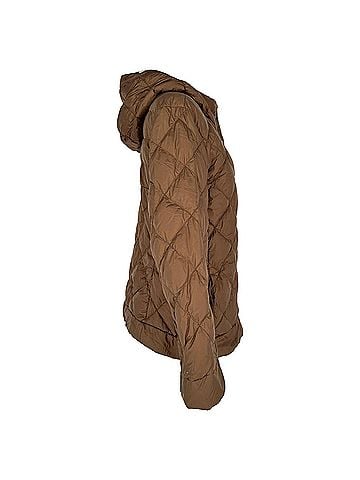 Max Mara Max Mara The Cube Reversible Down Jacket in Brown Polyamide (view 2)