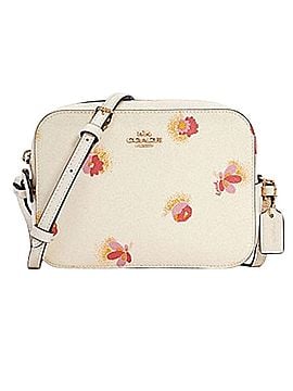 Coach Coach Mini Camera Bag With Pop Floral Print Leather Crossbody Bag (view 1)