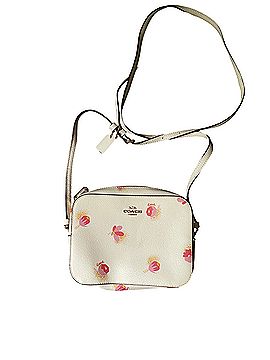 Coach Coach Mini Camera Bag With Pop Floral Print Leather Crossbody Bag (view 2)