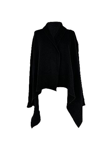 Rick Owens Rick Owens Cape Sweater in Black Cashmere (view 1)