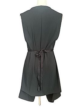 Porto Asymmetrical Structured Wrap Vest Mini Dress Casual Dress (view 2)