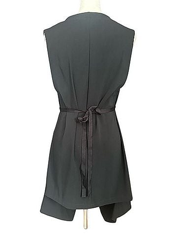 Porto Asymmetrical Structured Wrap Vest (view 2)