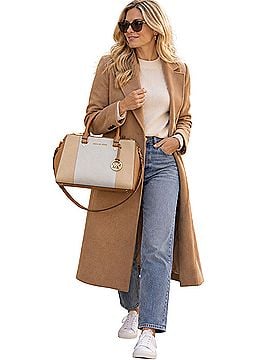 Michael Kors Leather Tote (view 1)