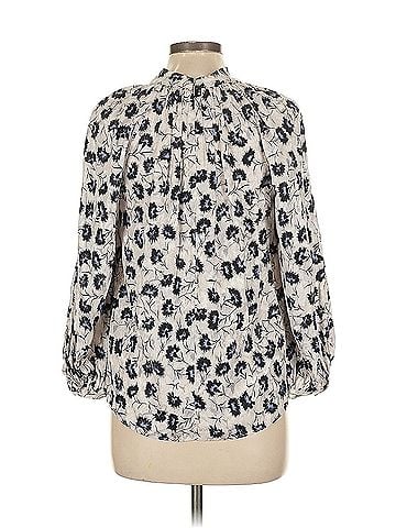Rebecca Taylor Rebecca Taylor Long Sleeve Silk Top (view 2)