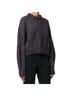Isabel Marant Multicolor Knit Lurex Cropped Crew Mock Neck Sweater Wool Sweater - photo 4