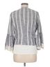 Zara Basic Stripes Gray Zara Basic Blazer Size M - photo 2