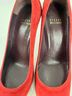 Stuart Weitzman 100% Suede 100% Leather Solid Red Heels Size 7 - photo 6