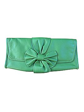 Barneys New York Leather Clutch (view 1)