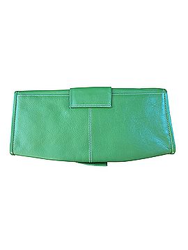 Barneys New York Leather Clutch (view 2)