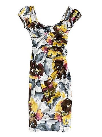 Stop Staring! Cocktail Midi Dress With Twisted Front Cocktail Dress (view 1)