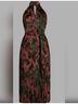 Sofia by Sofia Vergara Floral Multi Color Cocktail Dress Size L - photo 6