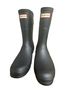 Hunter 100% Rubber Black Rain Boots Size 9 - photo 1