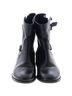 Ugg 100% Leather Black Ugg Ankle Boots Size 10 - photo 2