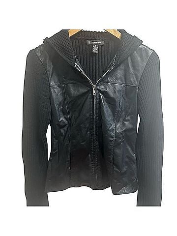 INC International Concepts Leather Jacket (view 2)