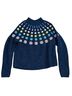 Boden 50% Polyester 50% Acrylic 100% Alpaca Blue Casual Sweaters Size 2 - photo 1