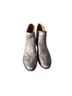 Sterling River Floral Silver Boots Size 7 1/2 - photo 3