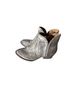 Sterling River Floral Silver Boots Size 7 1/2 - photo 4
