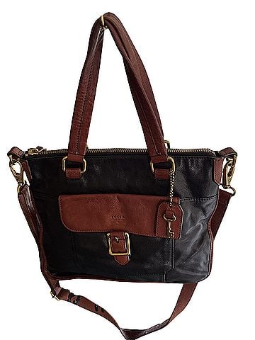Fossil small shoulder Leather Messenger (view 1)