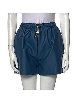 The Frankie Shop Faux Leather Shorts (view 1)