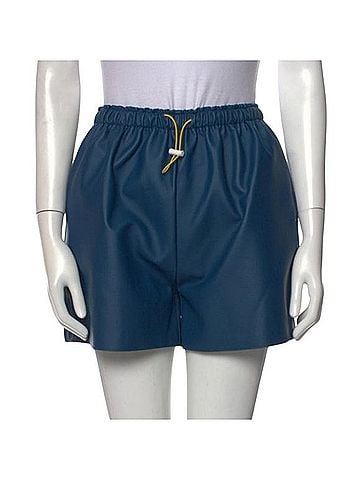 The Frankie Shop Faux Leather Shorts (view 1)