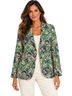 J. McLaughlin Floral Multi Color Blazer Size M - photo 1
