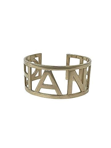 Chanel CHANEL Logo GP Bangle Accessory Jewelry Gold 54568 (view 2)