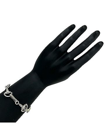 Gucci GUCCI Horsebit Bracelet, Tom Ford Era, Sterling Silver 925 Chain Bangle Accessory, 12437 (view 2)