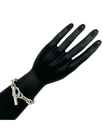 Hermès HERMES Chaine d'Ancre GM 12-link bracelet, sterling silver 925, accessory, silver, item number 11817 (view 2)