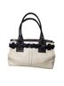 Coach Black White Leather Satchel One size - photo 2