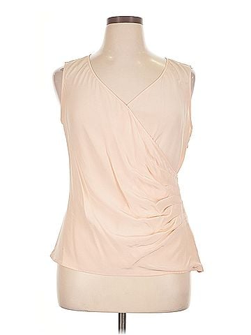 St. John St. John Sleeveless Silk Top (view 1)