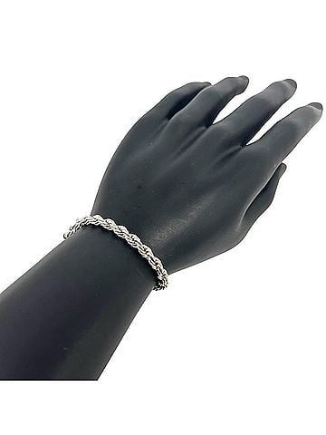 Tiffany & Co. TIFFANY&amp;Co. Tiffany Vintage Twist Rope Bracelet, Sterling Silver 925, Accessory, Silver, Item Number 34851 (view 2)