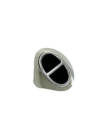 Hermès HERMES Verso Ring, Sterling Silver 925, Size #57, Accessory, Item Number 29059 (view 1)